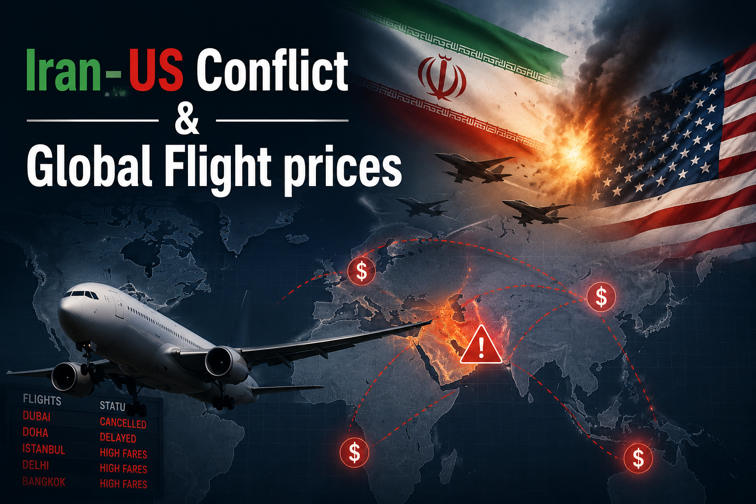 How Middle East Conflict Imacted Flight Prices